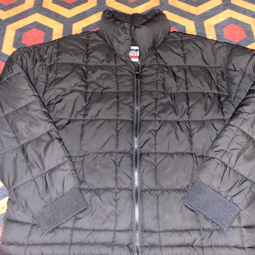 Levi's kids small Black Puffer Jacket